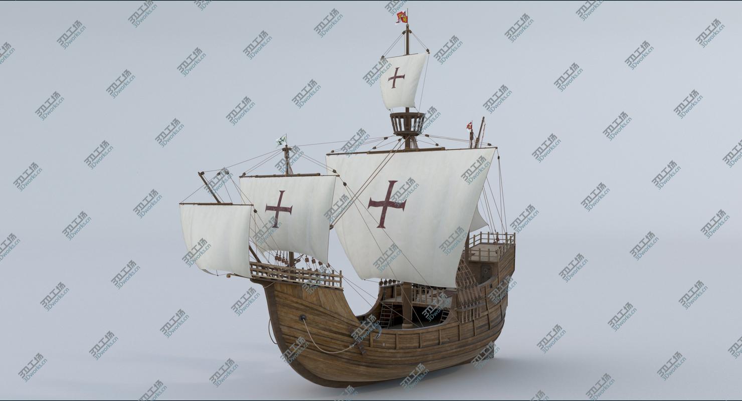 images/goods_img/202104094/3D model Santa Maria Ship/1.jpg